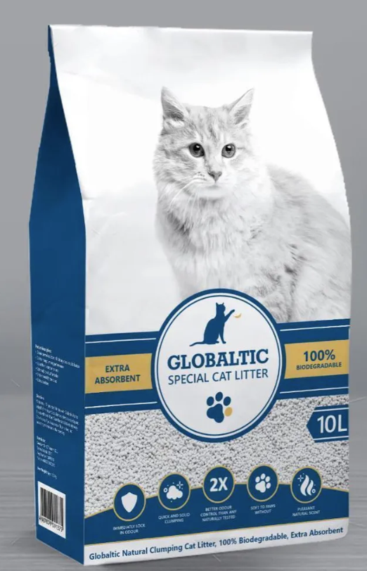 Limited edition Cat Litter 10L - Globaltic