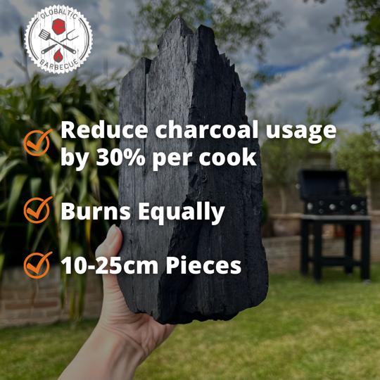 Birch Lumpwood Charcoal 10 kg - Globaltic