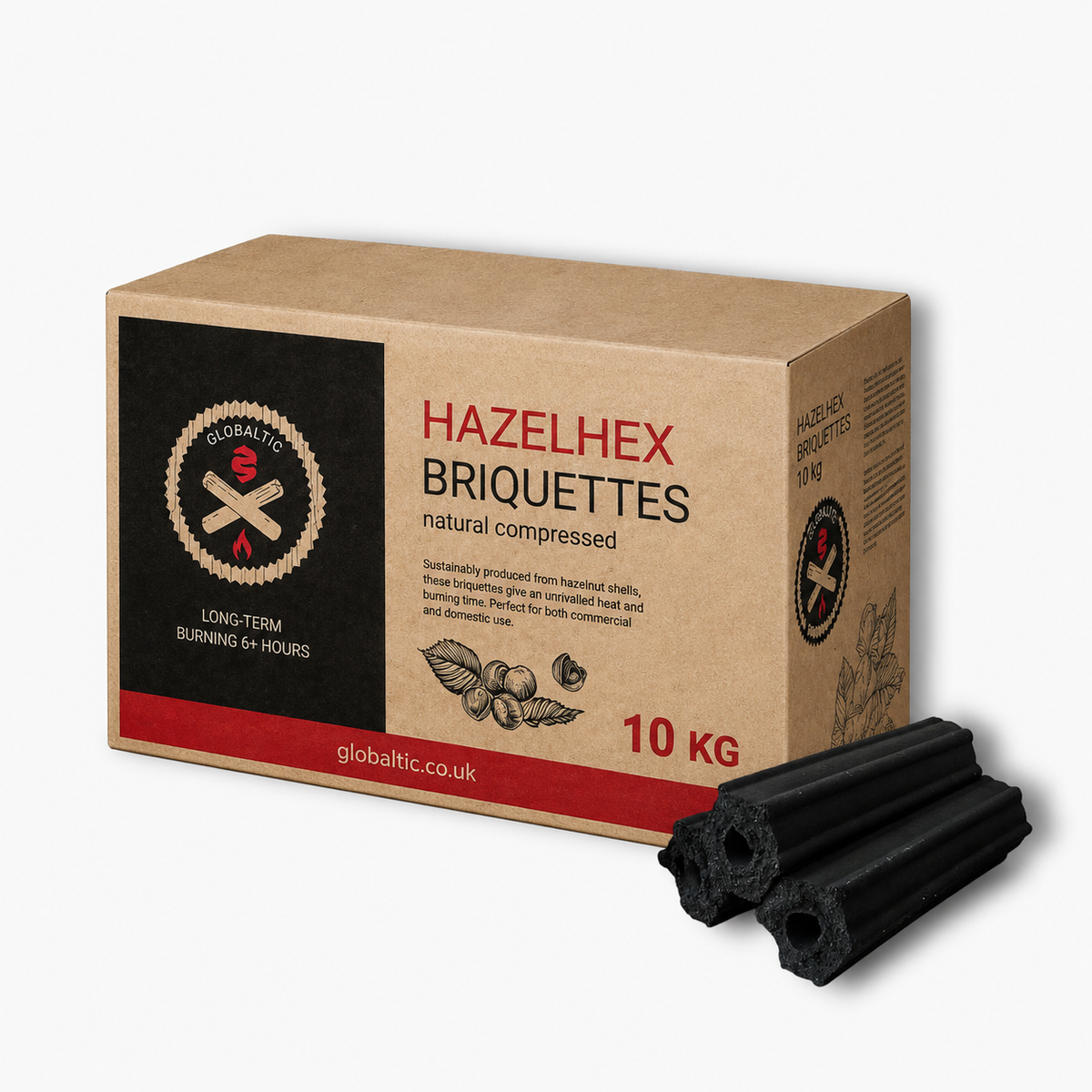 HazelHex Briquettes 10kg