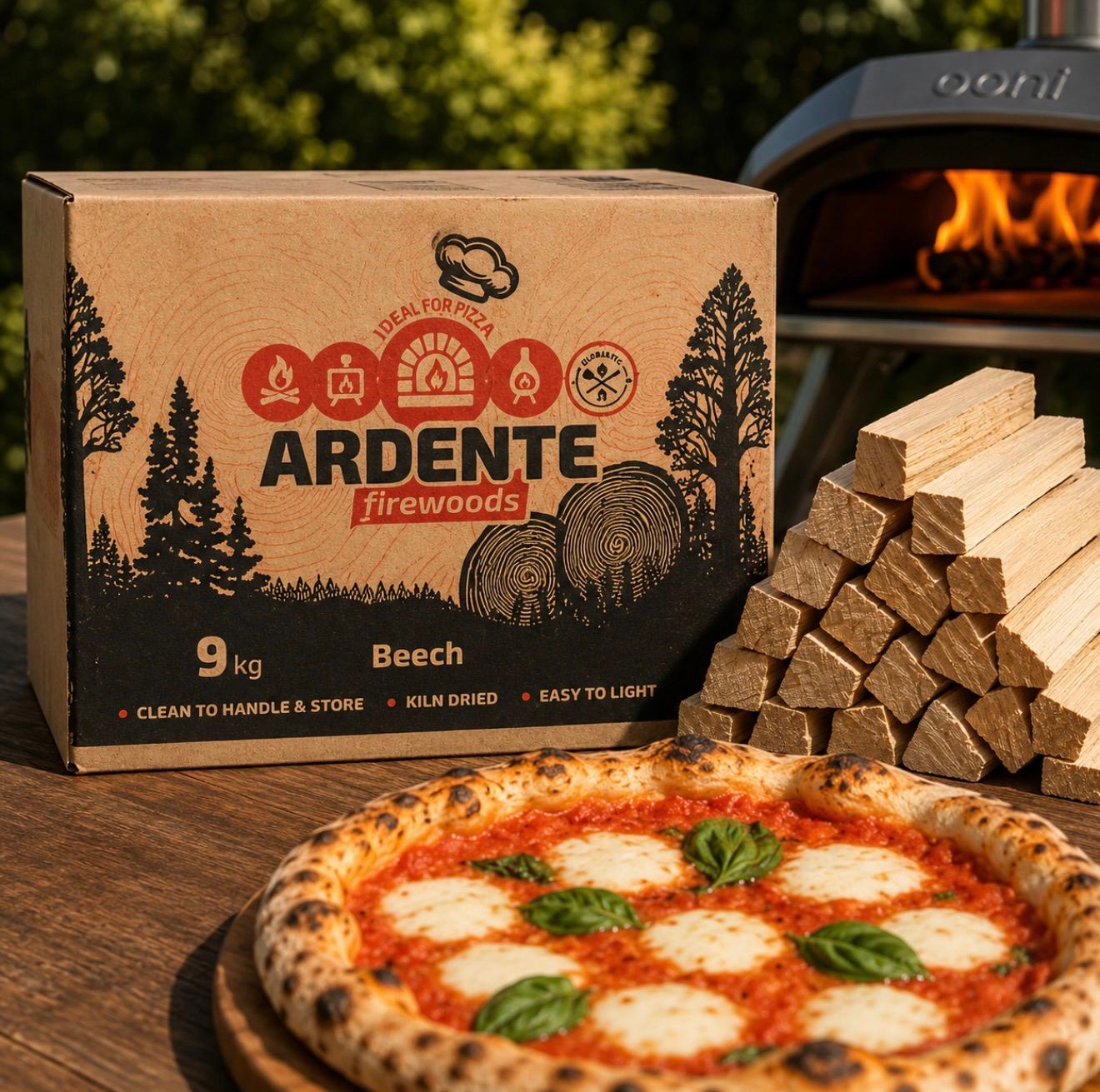 Ardente Beech Pizza Oven Wood Kindling – 6kg or 9kg