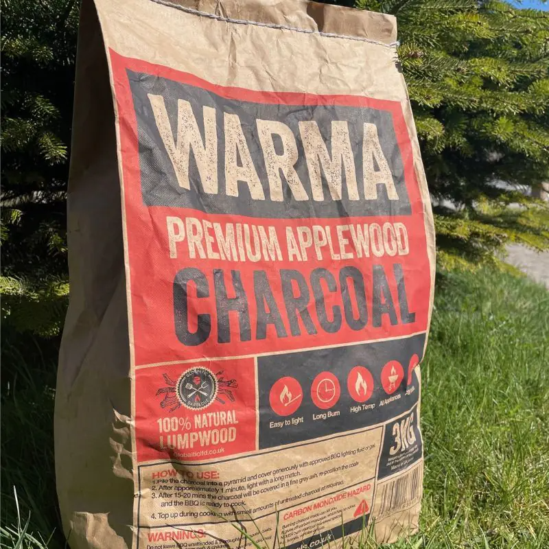 Warma Applewood Lumpwood Charcoal 3kg
