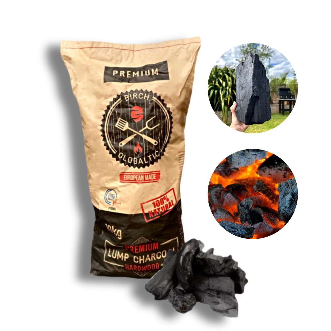 Birch charcoal 10kg Pallet