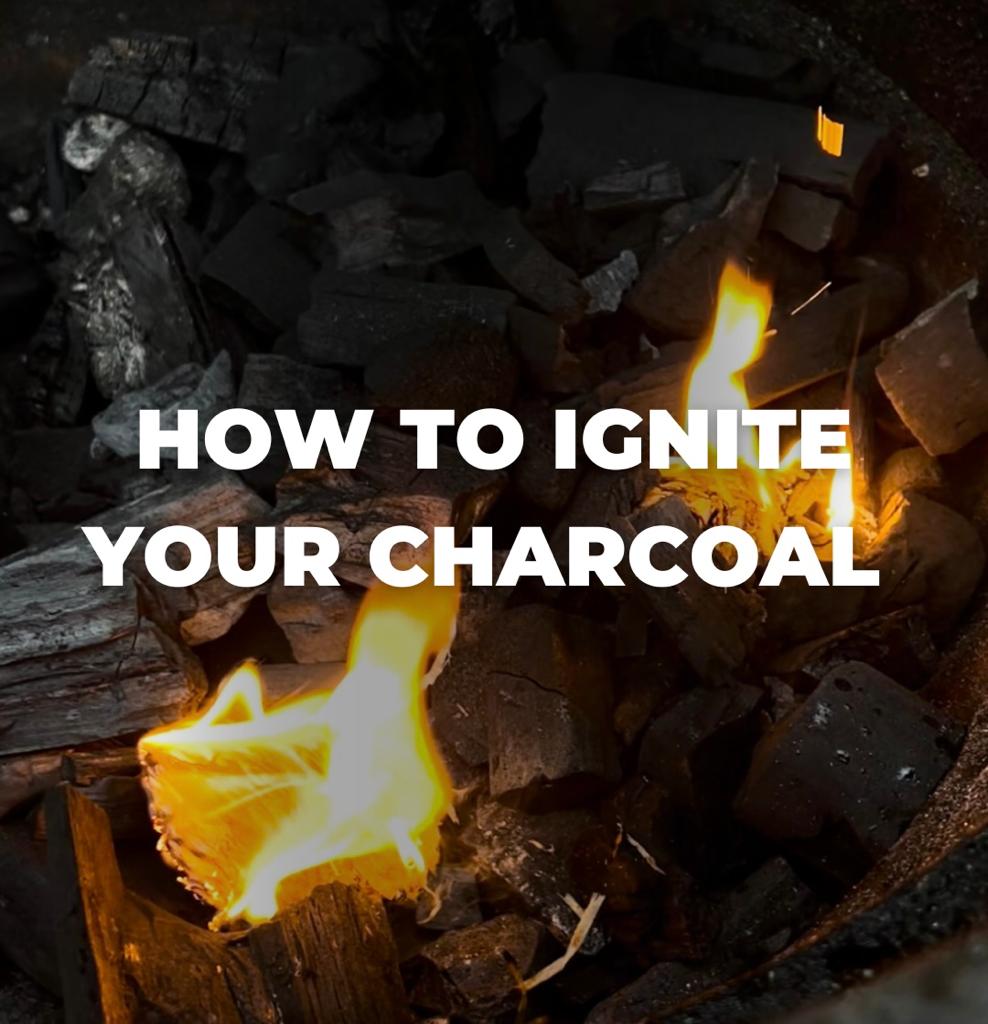 How to ignite charcoal?