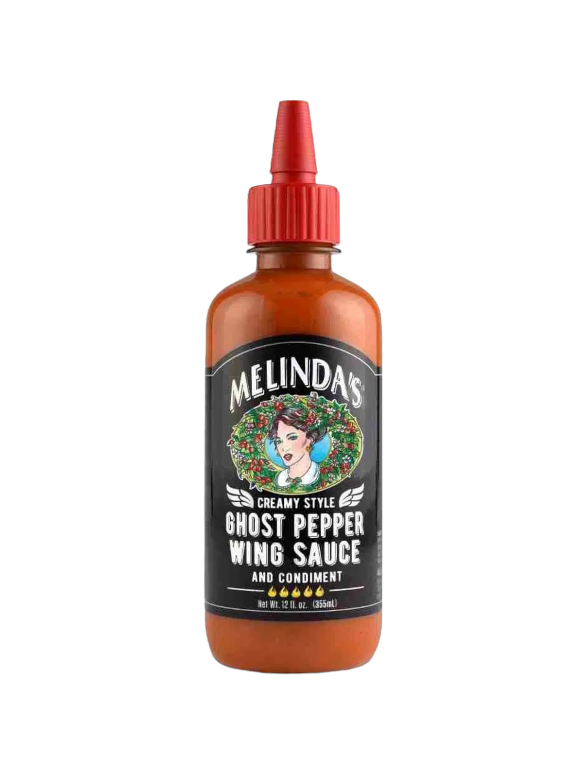 Melinda’s Creamy Style Ghost Pepper Wing Sauce - 340g (12oz) - Globaltic
