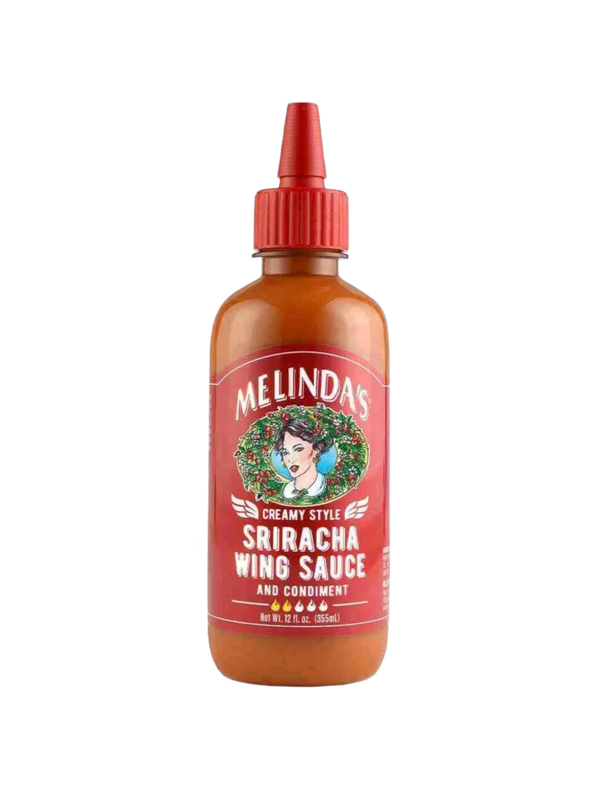 Melinda’s Creamy Style Sriracha Wing Sauce - 340g (12oz) - Globaltic