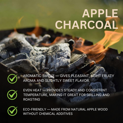 Apple Lumpwood charcoal 5kg - Globaltic