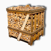 Kiln Dried Hardwood Large crate-25cm-Birch - Globaltic