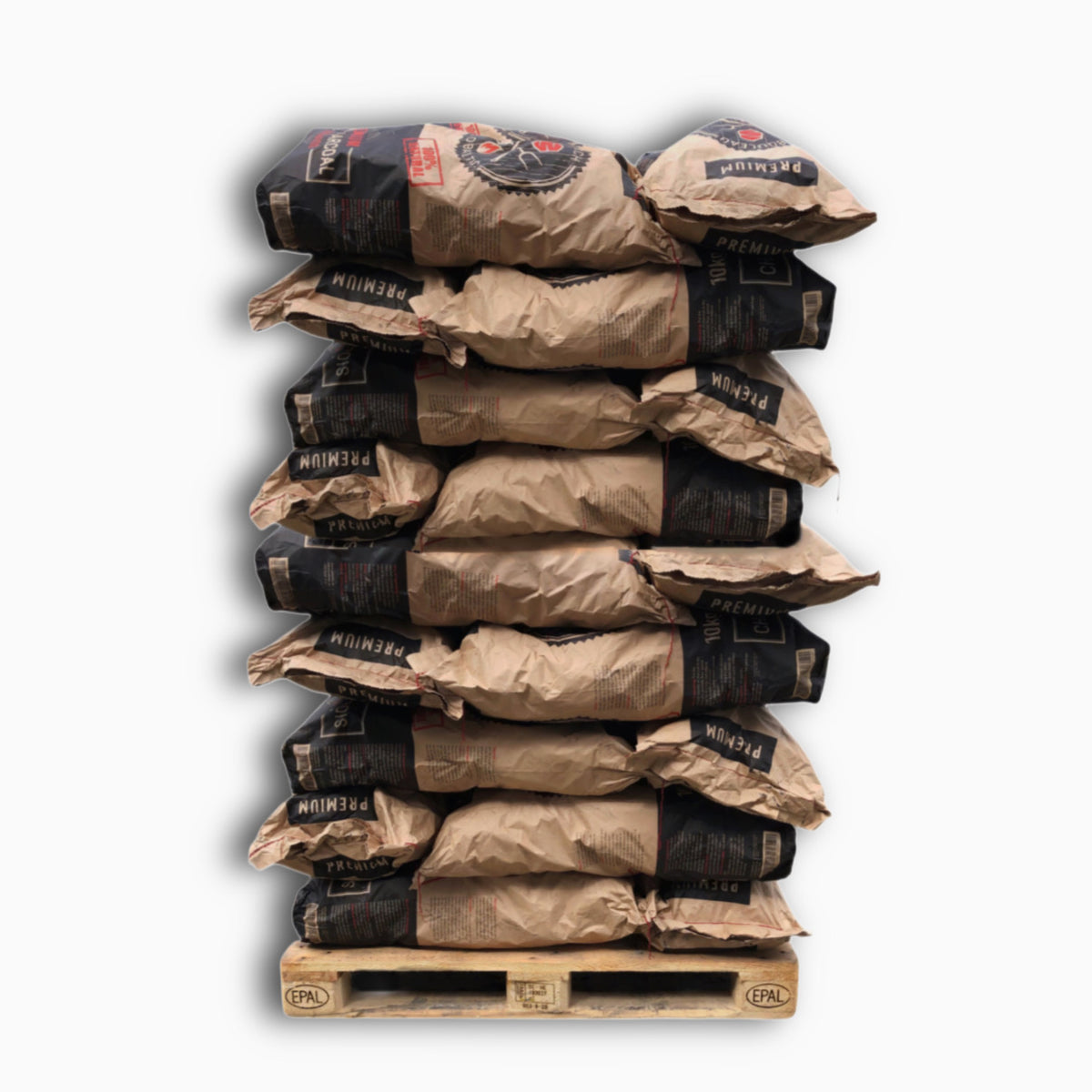 Birch charcoal 5kg Pallet - Globaltic