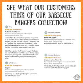 BBQ Bangers Gift Box | BBQ Rubs From Around The World - Globaltic