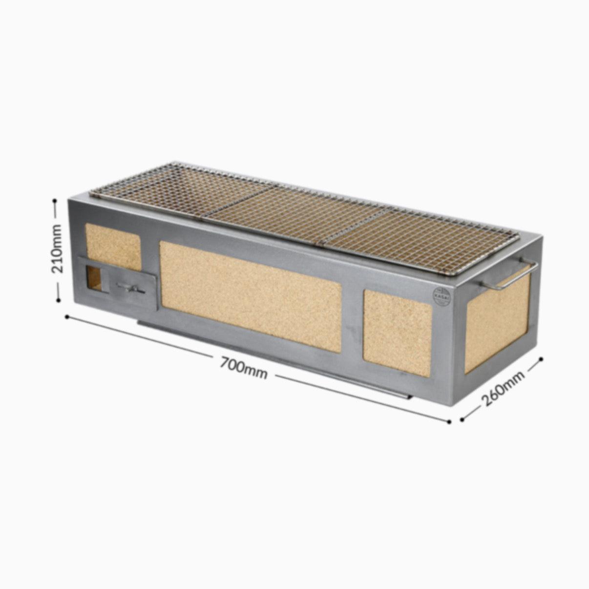 Kasai Konro Grill with Stainless Steel Frame V2