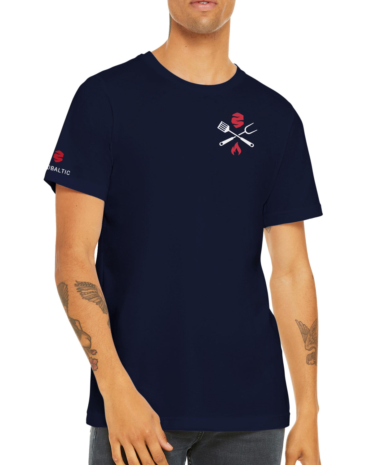 Premium Unisex Crewneck Globaltic T-shirt