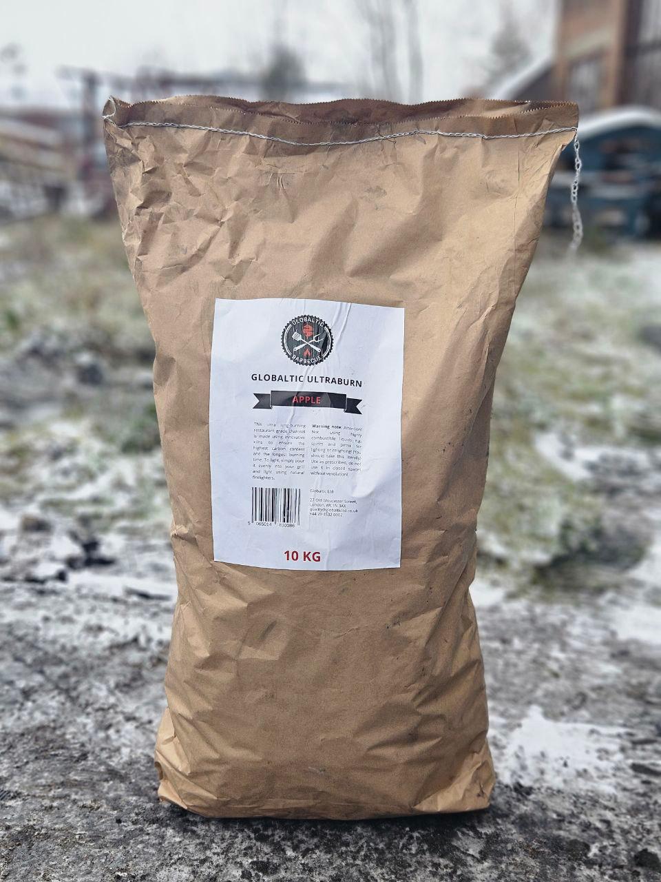 Globaltic Ultraburn: Apple Charcoal 10kg