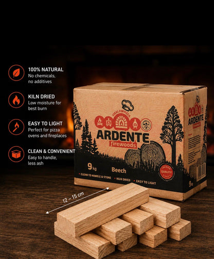 Ardente Beech Pizza Oven Wood Kindling – 6kg or 9kg