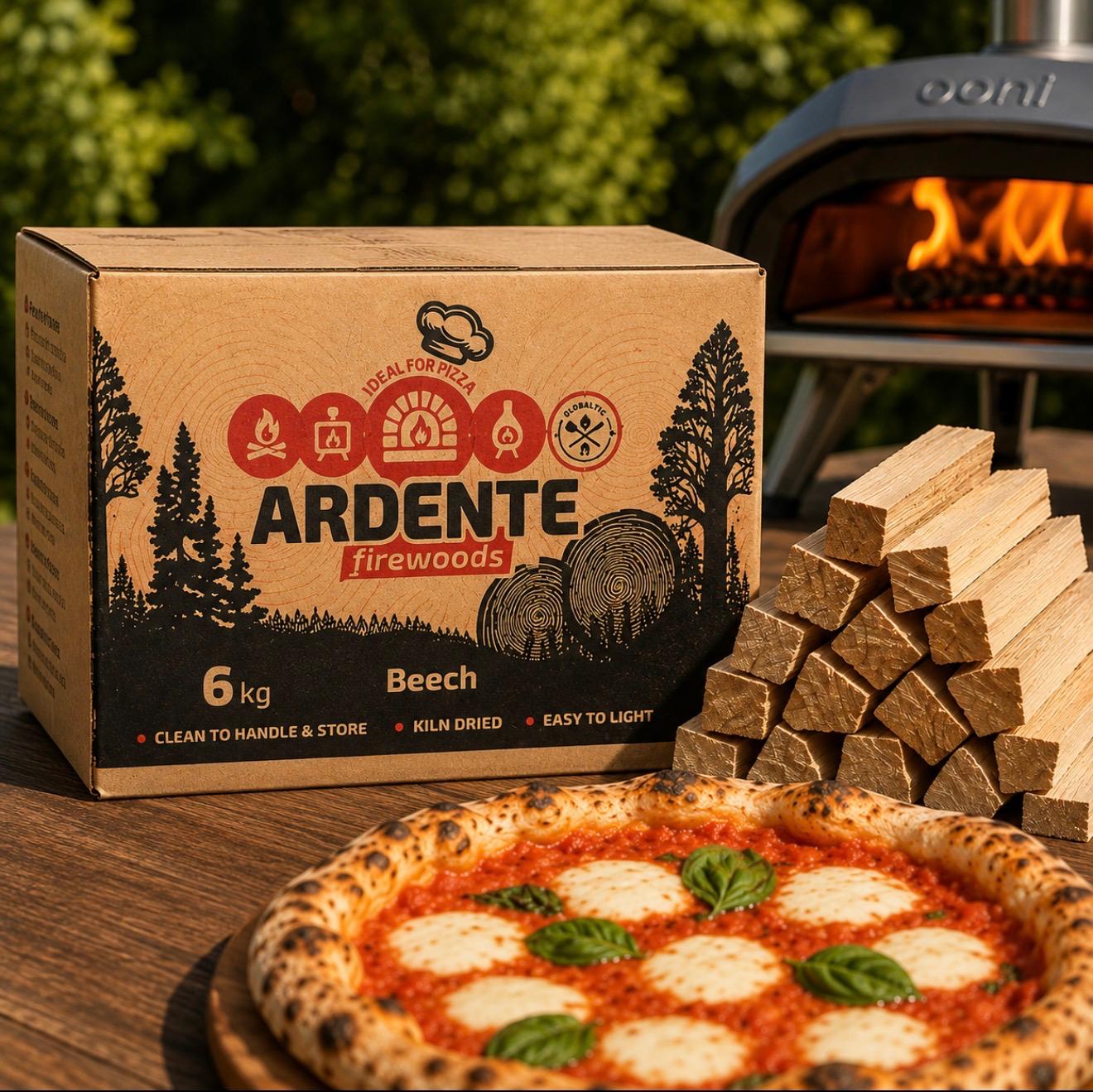 Ardente Beech Pizza Oven Wood Kindling – 6kg or 9kg