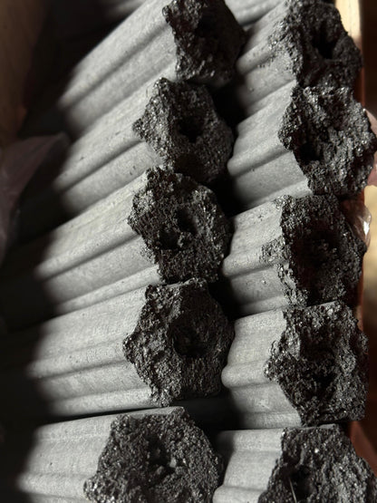 HazelHex Briquettes 10kg Pallet - Globaltic