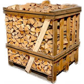 Kiln Dried Hardwood Large crate-25cm-Birch