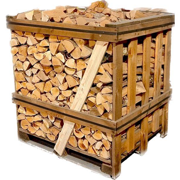 Kiln Dried Hardwood Large crate-25cm-Birch